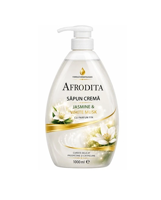 Săpun Lichid Jasmine White Musk 1 L Afrodita